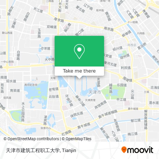 天津市建筑工程职工大学 map