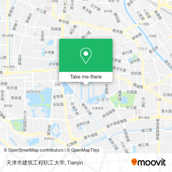 天津市建筑工程职工大学 map