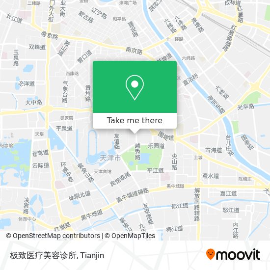 极致医疗美容诊所 map