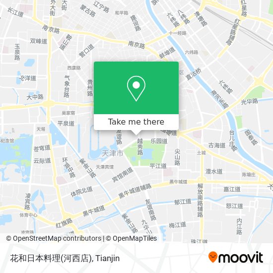 花和日本料理(河西店) map