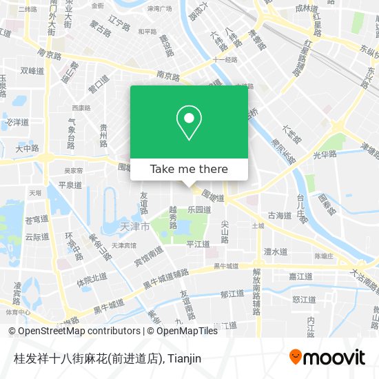 桂发祥十八街麻花(前进道店) map