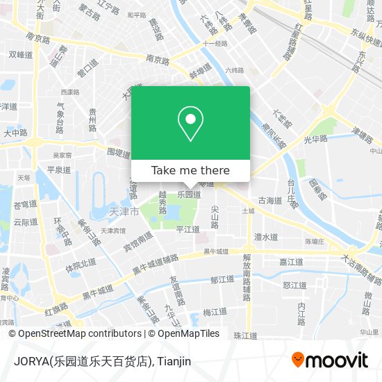 JORYA(乐园道乐天百货店) map