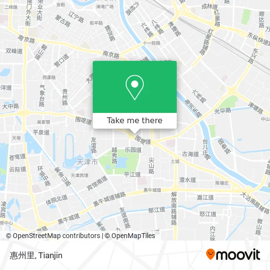 惠州里 map