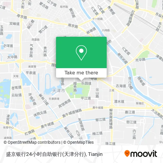 盛京银行24小时自助银行(天津分行) map