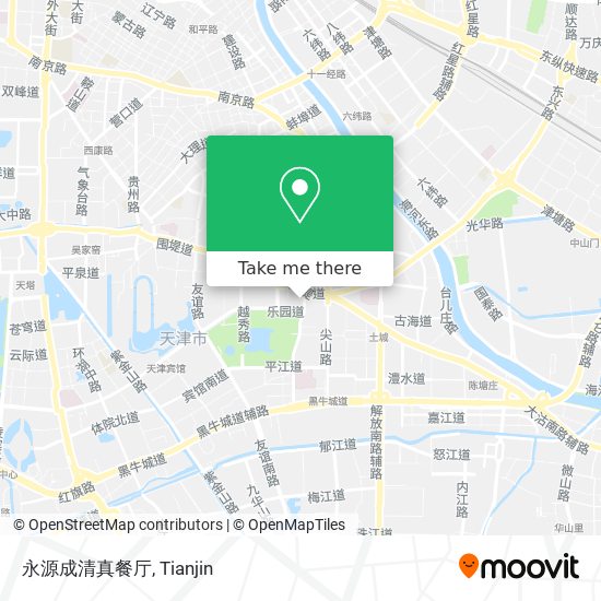 永源成清真餐厅 map