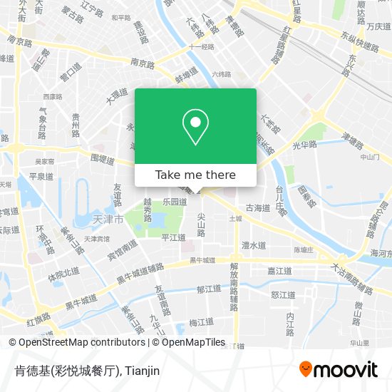 肯德基(彩悦城餐厅) map