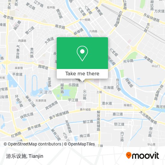 游乐设施 map