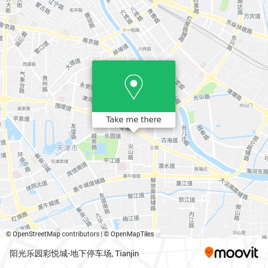 阳光乐园彩悦城-地下停车场 map