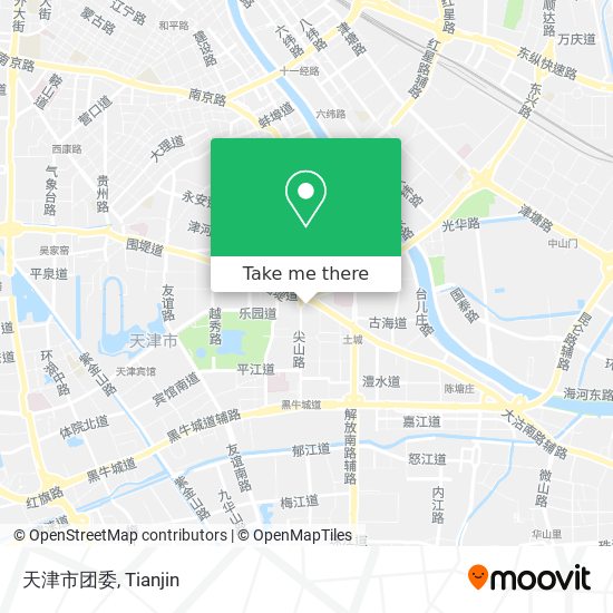 天津市团委 map