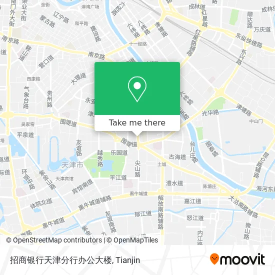 招商银行天津分行办公大楼 map