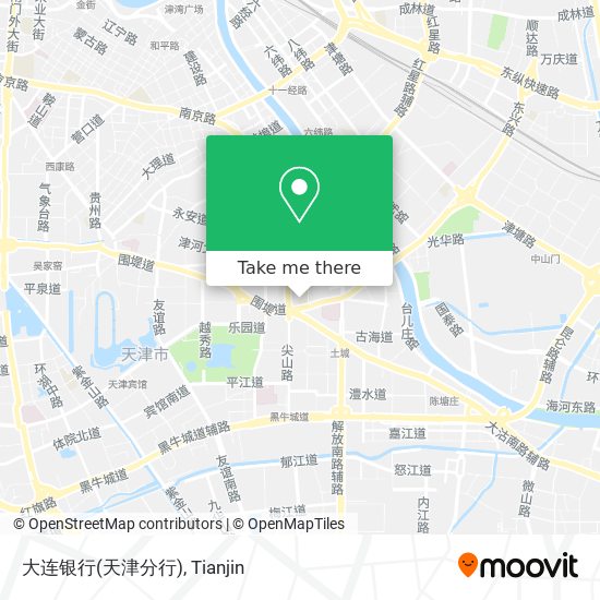 大连银行(天津分行) map
