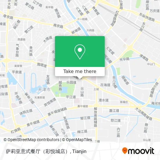 萨莉亚意式餐厅（彩悦城店） map