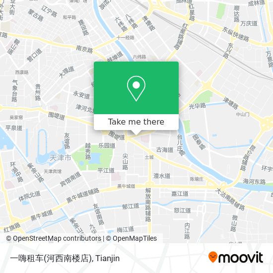 一嗨租车(河西南楼店) map