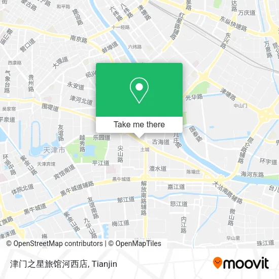 津门之星旅馆河西店 map
