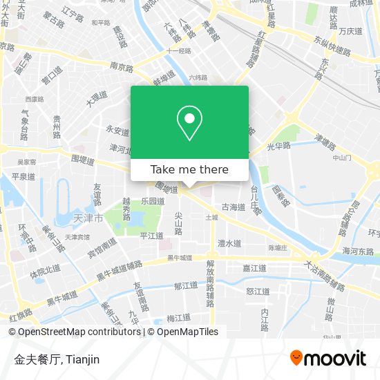 金夫餐厅 map