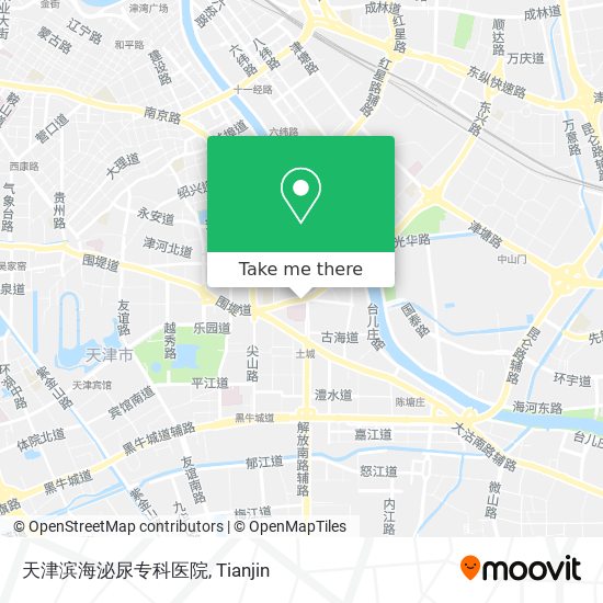 天津滨海泌尿专科医院 map
