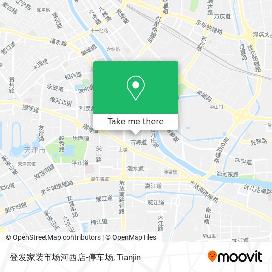 登发家装市场河西店-停车场 map