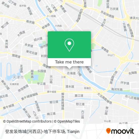 登发装饰城(河西店)-地下停车场 map
