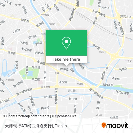 天津银行ATM(古海道支行) map