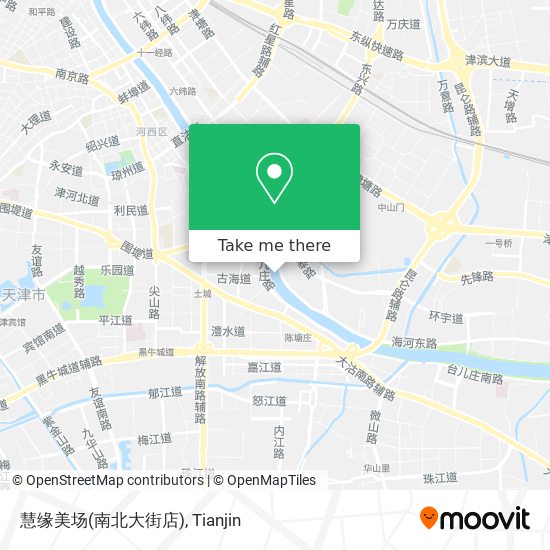慧缘美场(南北大街店) map