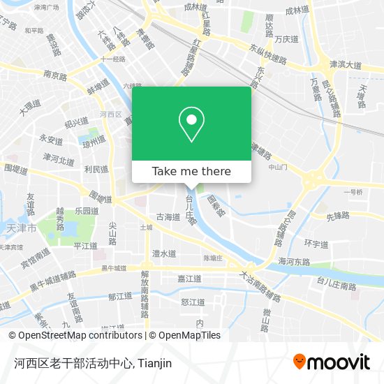 河西区老干部活动中心 map