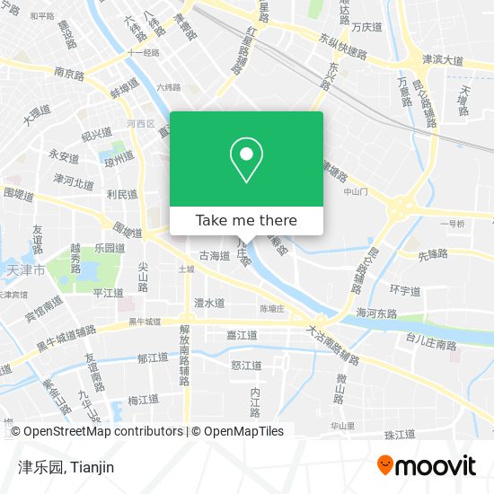 津乐园 map