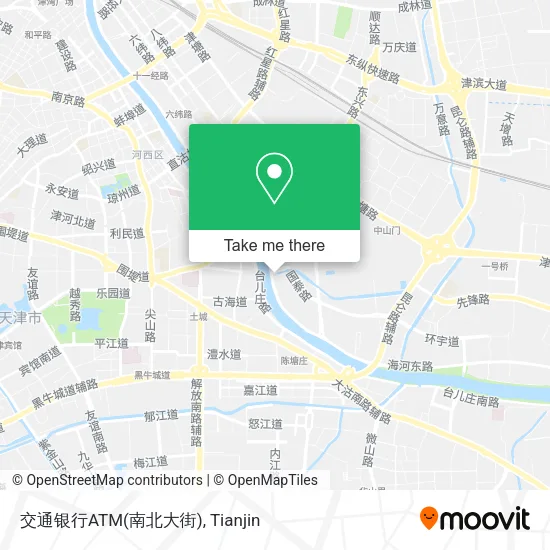 交通银行ATM(南北大街) map