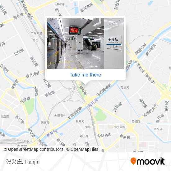 张兴庄 map
