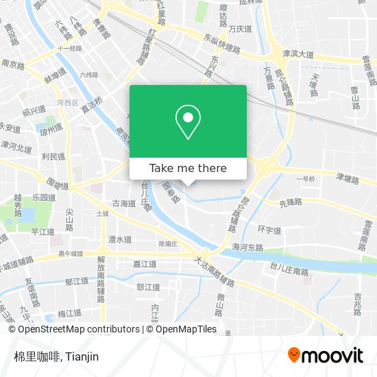 棉里咖啡 map