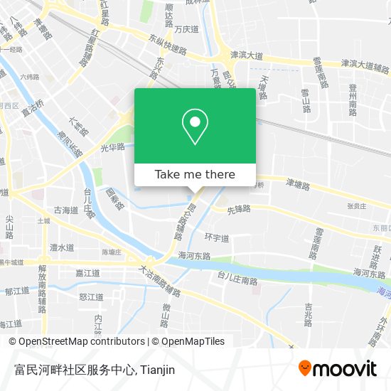 富民河畔社区服务中心 map
