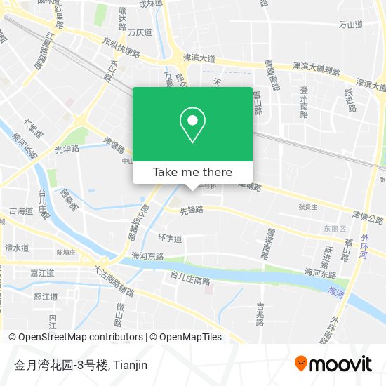 金月湾花园-3号楼 map