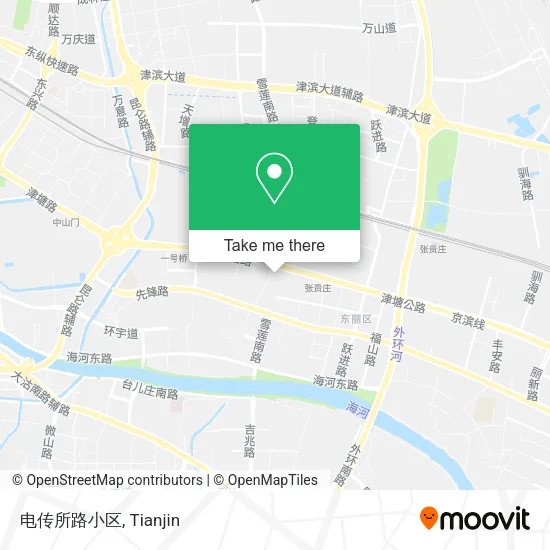 电传所路小区 map