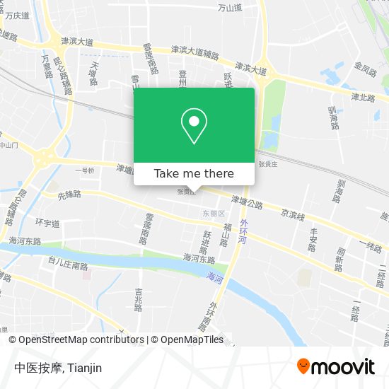 中医按摩 map
