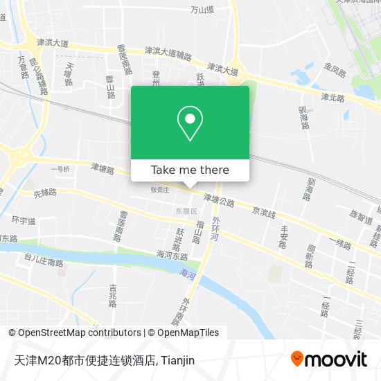 天津M20都市便捷连锁酒店 map