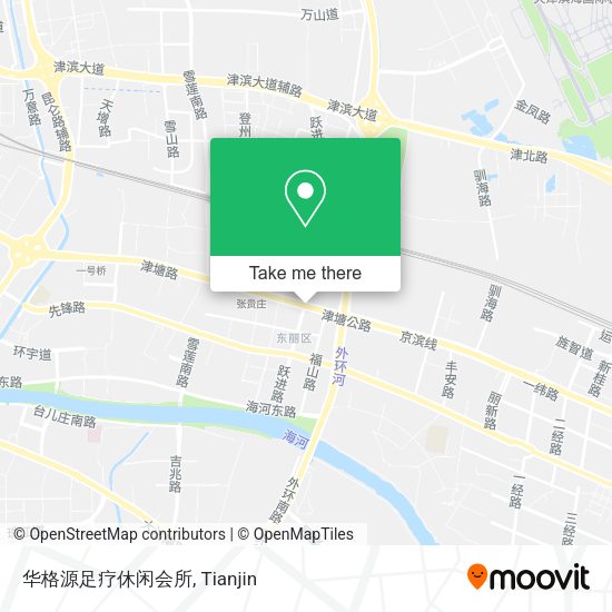 华格源足疗休闲会所 map