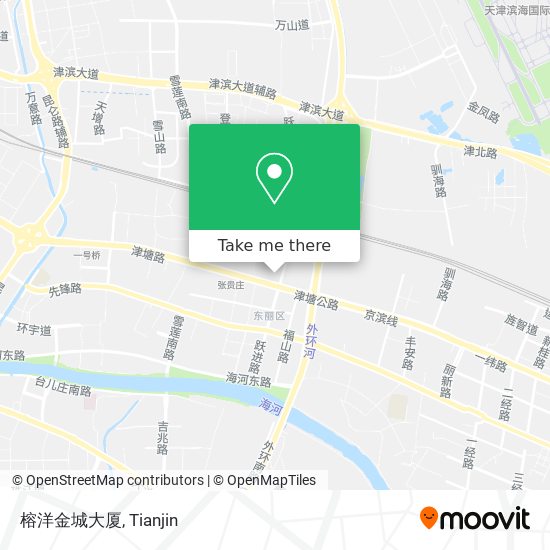 榕洋金城大厦 map