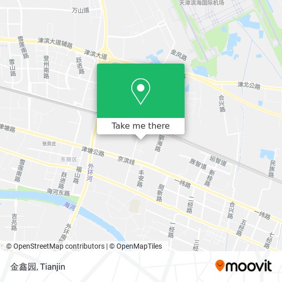 金鑫园 map