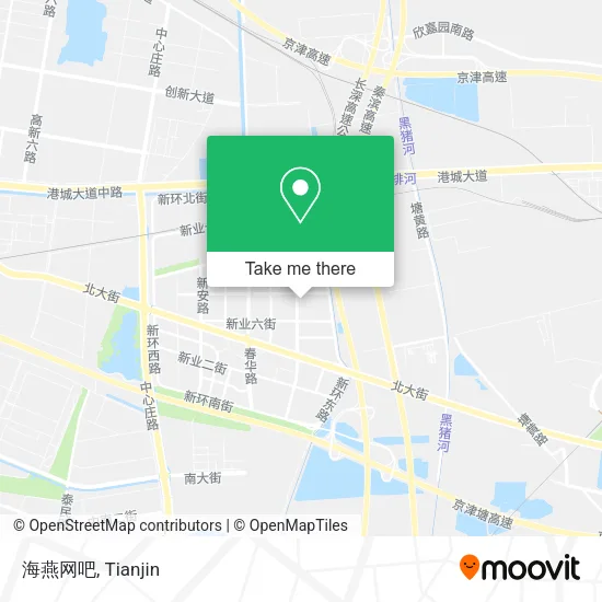 海燕网吧 map