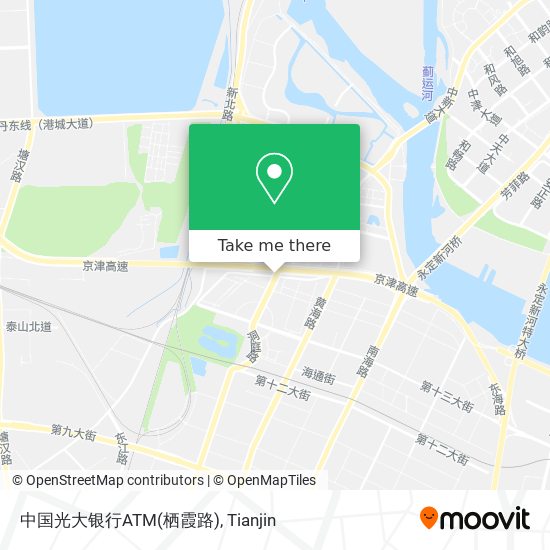 中国光大银行ATM(栖霞路) map