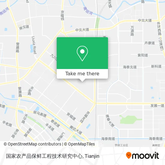 国家农产品保鲜工程技术研究中心 map