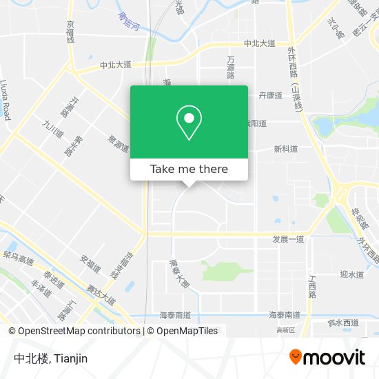 中北楼 map