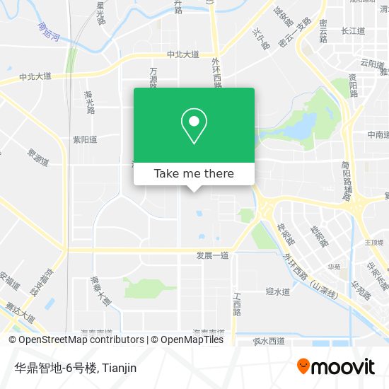 华鼎智地-6号楼 map