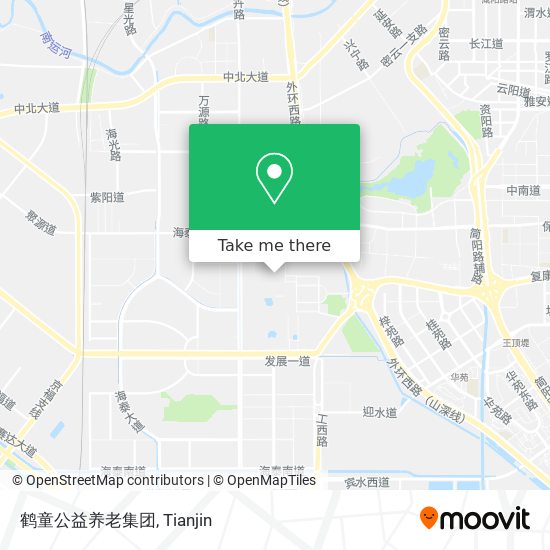 鹤童公益养老集团 map