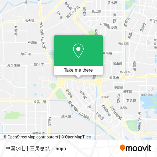 中国水电十三局总部 map