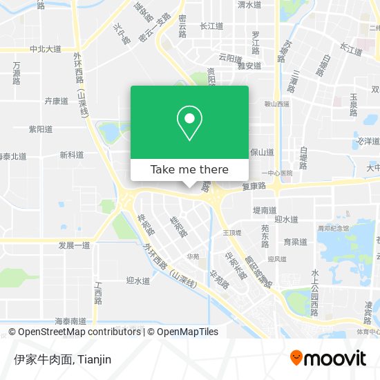 伊家牛肉面 map