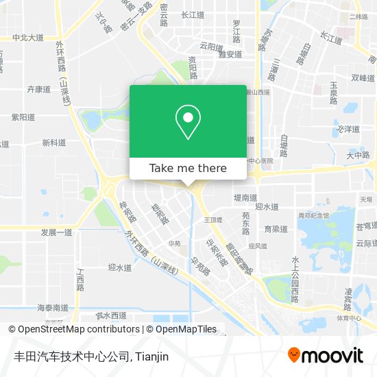 丰田汽车技术中心公司 map