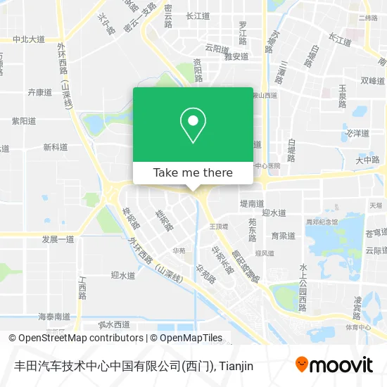 丰田汽车技术中心中国有限公司(西门) map