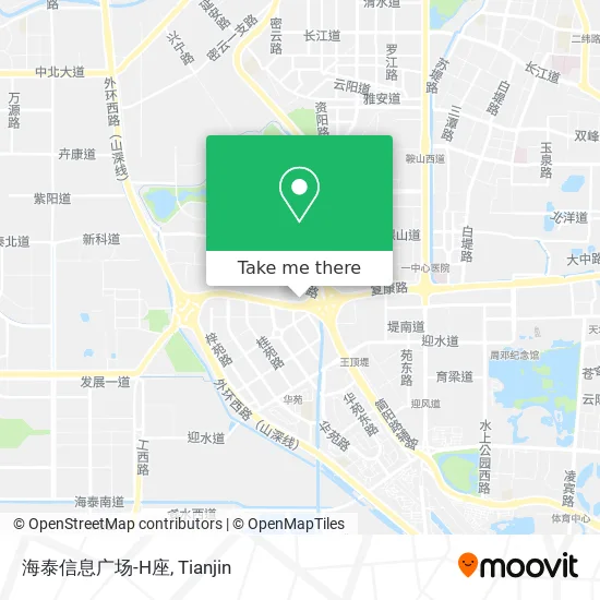 海泰信息广场-H座 map