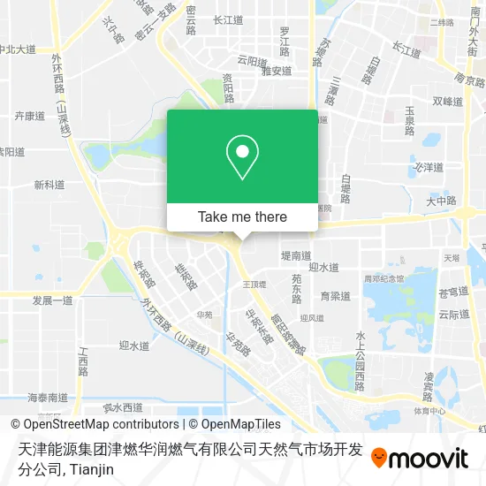 天津能源集团津燃华润燃气有限公司天然气市场开发分公司 map