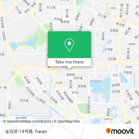 金冠里-14号楼 map